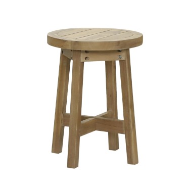 ANASA SIDE TABLE ΦΥΣΙΚΟ 40x40x48cm 1 τεμ.