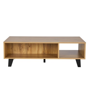 ARABICA COFFEE TABLE SONOMA ΜΑΥΡΟ ΜΑΥΡΟ 110x60x35cm 1 τεμ.