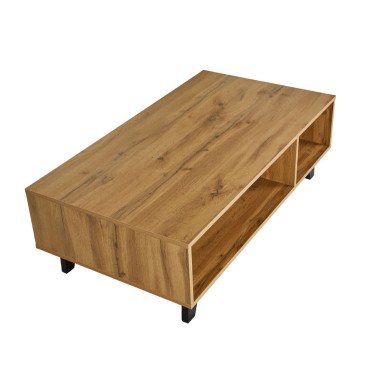 ARABICA COFFEE TABLE SONOMA ΜΑΥΡΟ ΜΑΥΡΟ 110x60x35cm 1 τεμ.