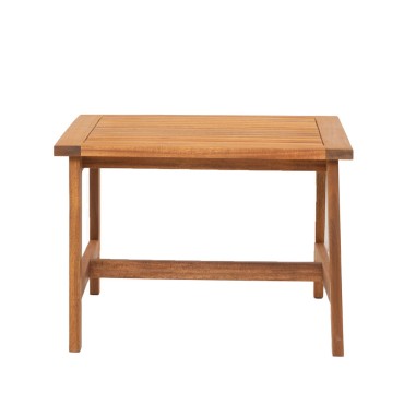 EDGAR SIDE TABLE ΦΥΣΙΚΟ 55x55x38cm 1 τεμ.