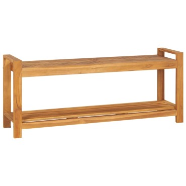 vidaXL Παγκάκι από Μασίφ Ξύλο Teak 120x30x50cm 1 τεμ.