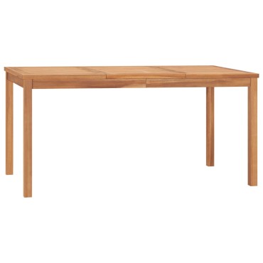 vidaXL Τραπεζαρία Κήπου 160x80x77cm από Μασίφ Ξύλο Teak 1 τεμ.