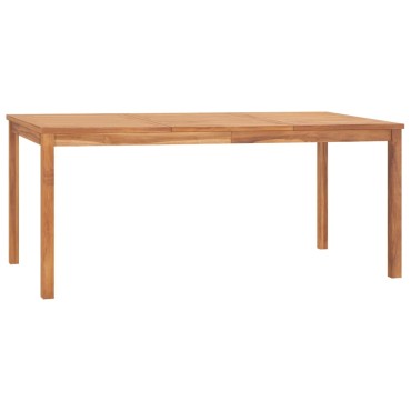 vidaXL Τραπεζαρία Κήπου 180x90x77cm από Μασίφ Ξύλο Teak 1 τεμ.