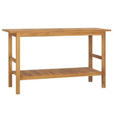 vidaXL Έπιπλο Μπάνιου 132x45x75cm από Μασίφ Ξύλο Teak 1 τεμ.