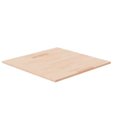 vidaXL Επιφάνεια Τραπεζιού Τετράγωνη 60x60x1,5cm Μασίφ Ξύλο Δρυς 1 τεμ.