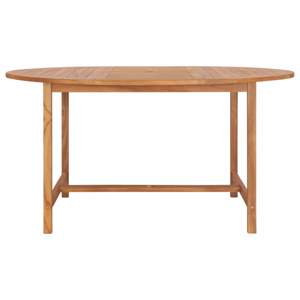 vidaXL Τραπέζι Κήπου 150x76cm από Μασίφ Ξύλο Teak 1 τεμ.