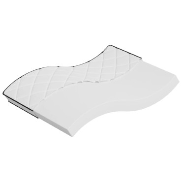 vidaXL Στρώμα Αφρού Medium Soft 140x190cm 1 τεμ. - Μονό