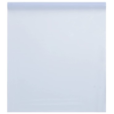 vidaXL Μεμβράνη Παραθύρου Αντιστ. Αμμοβ. Διαφανές Λευκό 90x2000 εκ PVC