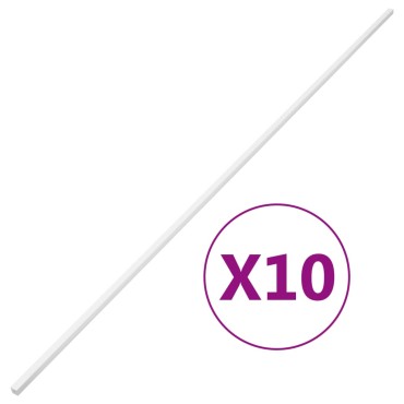 vidaXL Κανάλι Καλωδίων 25 x 16 χιλ. 10 μ. από PVC