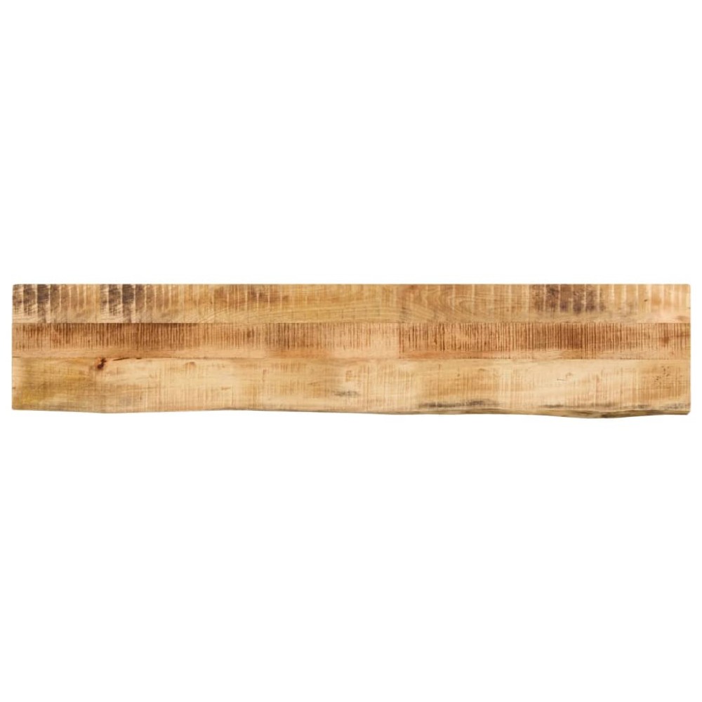 vidaXL Επιφάνεια Τραπεζιού 140x40x2,5cm Live Edge Μασίφ Ξύλο Μάνγκο 1 τεμ.