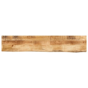 vidaXL Επιφάνεια Τραπεζιού 180x40x2,5cm Live Edge Μασίφ Ξύλο Μάνγκο 1 τεμ.