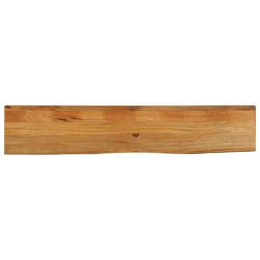 vidaXL Επιφάνεια Τραπεζιού 140x40x3,8cm Live Edge Μασίφ Ξύλο Μάνγκο 1 τεμ.