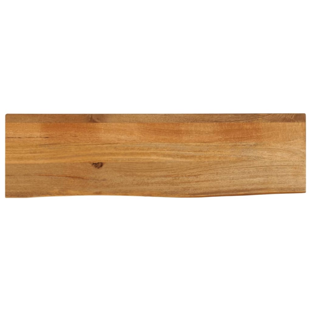 vidaXL Επιφάνεια Τραπεζιού 120x40x2,5cm Live Edge Μασίφ Ξύλο Μάνγκο 1 τεμ.