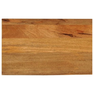 vidaXL Επιφάνεια Τραπεζιού 50x40x3,8cm Live Edge Μασίφ Ξύλο Μάνγκο 1 τεμ.