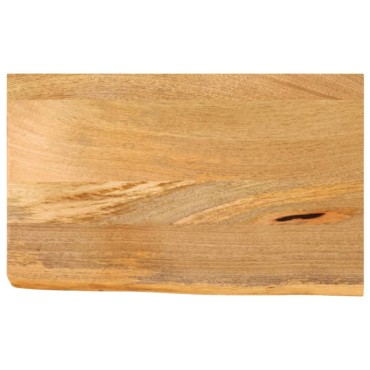 vidaXL Επιφάνεια Τραπεζιού 50x40x3,8cm Live Edge Μασίφ Ξύλο Μάνγκο 1 τεμ.