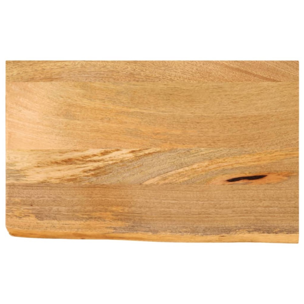 vidaXL Επιφάνεια Τραπεζιού 40x30x3,8cm Live Edge Μασίφ Ξύλο Μάνγκο 1 τεμ.