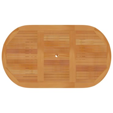 vidaXL Τραπέζι Κήπου 150x90x75cm Μασίφ Ξύλο Teak 1 τεμ.