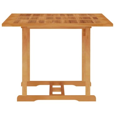 vidaXL Τραπέζι Κήπου 150x90x75cm από Μασίφ Ξύλο Teak 1 τεμ.