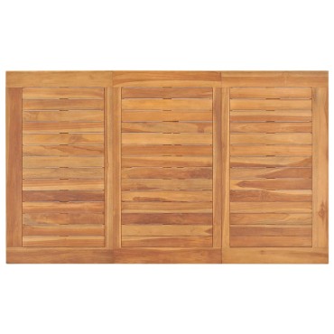 vidaXL Τραπεζαρία Κήπου 150x90x75cm από Μασίφ Ξύλο Teak 1 τεμ.