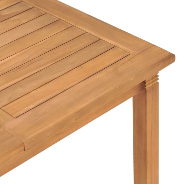 vidaXL Τραπεζαρία Κήπου 150x90x75cm από Μασίφ Ξύλο Teak 1 τεμ.