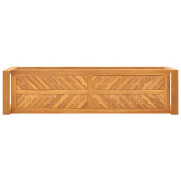 vidaXL Παγκάκι από Μασίφ Ξύλο Teak 120x30x50cm 1 τεμ.