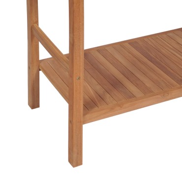 vidaXL Έπιπλο Μπάνιου 132x45x75cm από Μασίφ Ξύλο Teak 1 τεμ.