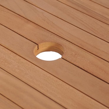 vidaXL Έπιπλο Μπάνιου 74x45x75cm από Μασίφ Ξύλο Teak με 2 Καλάθια 1 τεμ.