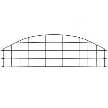 vidaXL Περίφραξη Κήπου Αψίδα Σετ Πράσινη 77,3 x 26 εκ.