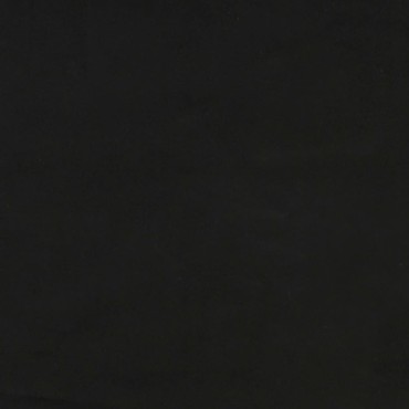 vidaXL Καρέκλα Τραπεζαρίας Περιστρεφόμενη Μαύρη Βελούδινη 51x52x(69-81)cm 1 τεμ.