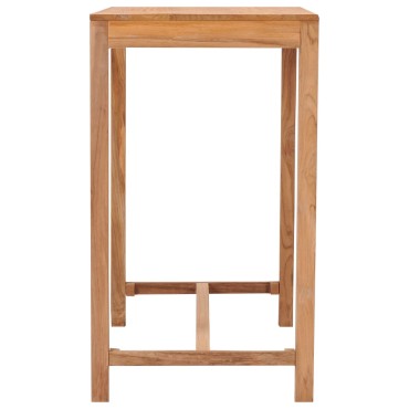 vidaXL Τραπέζι Μπαρ Κήπου 110x60x105cm από Μασίφ Ξύλο Teak 1 τεμ.