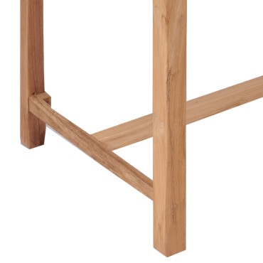 vidaXL Τραπέζι Μπαρ Κήπου 110x60x105cm από Μασίφ Ξύλο Teak 1 τεμ.