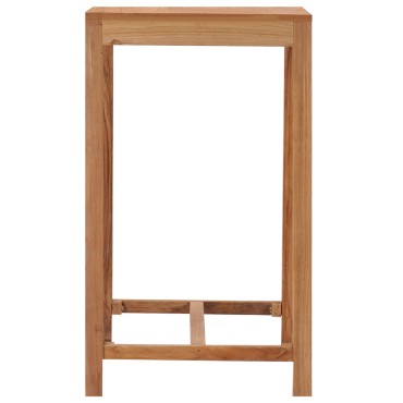 vidaXL Τραπέζι Μπαρ Κήπου 60x60x105cm από Μασίφ Ξύλο Teak 1 τεμ.