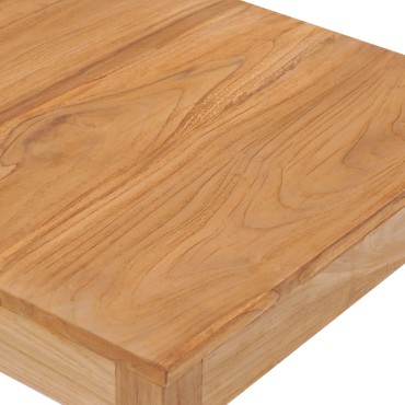 vidaXL Τραπέζι Μπαρ Κήπου 60x60x105cm από Μασίφ Ξύλο Teak 1 τεμ.