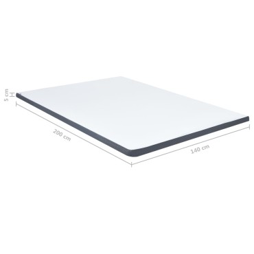 vidaXL Ανώστρωμα για Κρεβάτι Boxspring 200x140x5cm 1 τεμ. - Διπλό