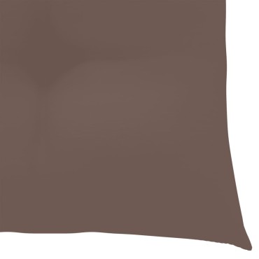 vidaXL Μαξιλάρια Καρέκλας Κήπου 2 τεμ. Taupe 50x50x7 εκ. Oxford Ύφασμα