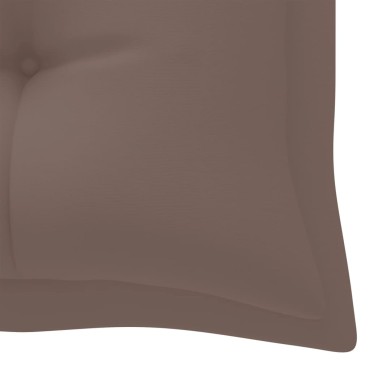 vidaXL Μαξιλάρι Πάγκου Κήπου Taupe 180x50x7 εκ. Ύφασμα Oxford