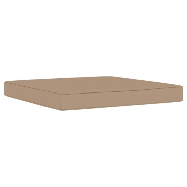 vidaXL Μαξιλάρια Παλέτας Taupe 60 x 60 x 6 εκ. από Ύφασμα Oxford