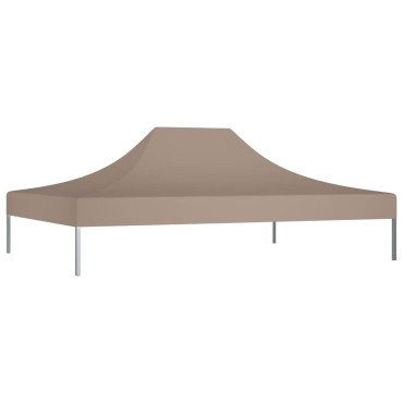 vidaXL Κάλυμμα Τέντας Εκδηλώσεων Taupe 4,5 x 3 μ. 270 γρ/μ²