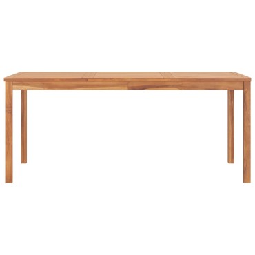 vidaXL Τραπεζαρία Κήπου 180x90x77cm από Μασίφ Ξύλο Teak 1 τεμ.