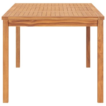 vidaXL Τραπεζαρία Κήπου 180x90x77cm από Μασίφ Ξύλο Teak 1 τεμ.