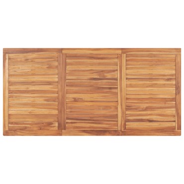 vidaXL Τραπεζαρία Κήπου 180x90x77cm από Μασίφ Ξύλο Teak 1 τεμ.