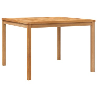 vidaXL Τραπεζαρία Κήπου 110x110x77cm από Μασίφ Ξύλο Teak 1 τεμ.