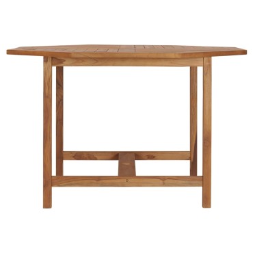 vidaXL Τραπεζαρία Κήπου 110x110x75cm από Μασίφ Ξύλο Teak 1 τεμ.