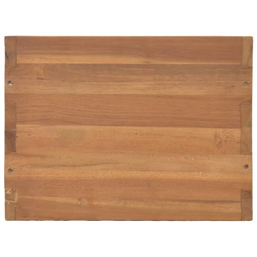 vidaXL Κομοδίνο 40x30x40cm από Μασίφ Ξύλο Teak 1 τεμ.