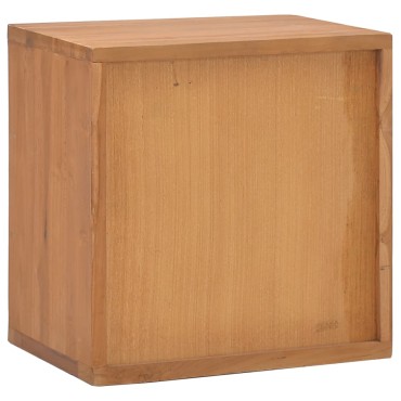 vidaXL Κομοδίνο 40x30x40cm από Μασίφ Ξύλο Teak 1 τεμ.