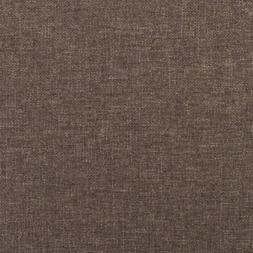 vidaXL Υποπόδιο Taupe 45x29,5x35cm Υφασμάτινο 1 τεμ.