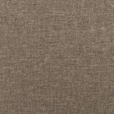 vidaXL Στρώμα με Pocket Springs Taupe 140x200x20cm Υφασμάτινο 1 τεμ. - Διπλό