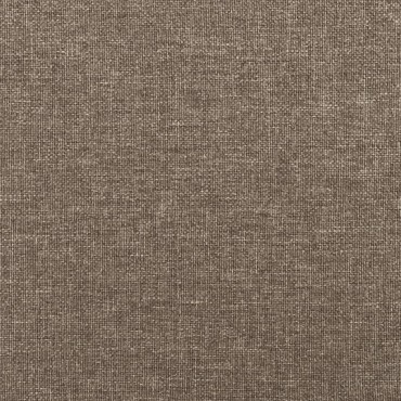 vidaXL Στρώμα με Pocket Springs Taupe 160x200x20cm Υφασμάτινο 1 τεμ. - Διπλό