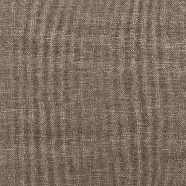 vidaXL Στρώμα με Pocket Springs Taupe 90x190x20cm Υφασμάτινο 1 τεμ. - Μονό