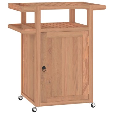 vidaXL Κάβα Ποτών 70x50x90cm από Μασίφ Ξύλο Teak